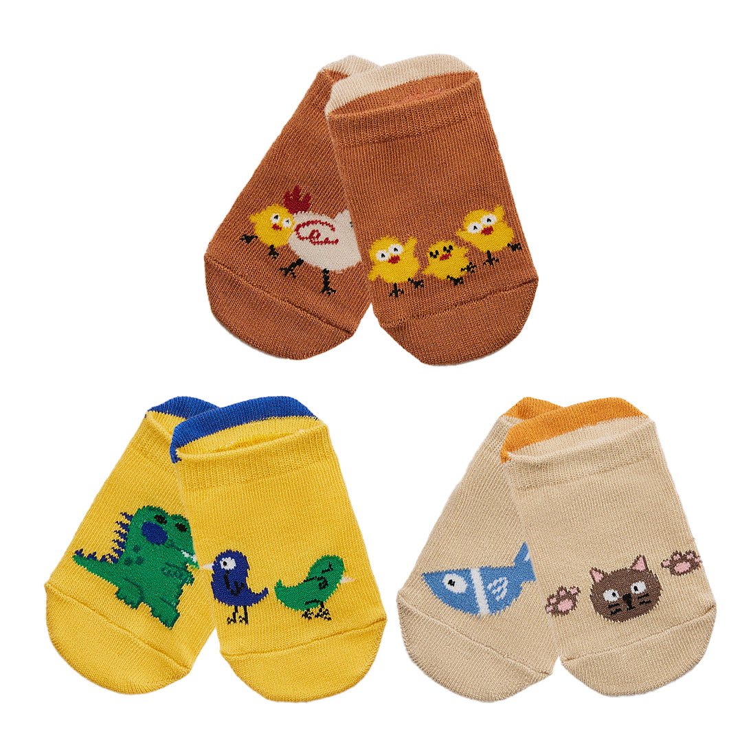 BabyRabbit Animal Socks Set - Zezebaebae