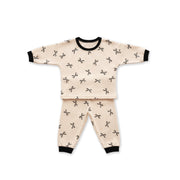 BabyRabbit Black Ribbon Long Sleeve Set - Zezebaebae