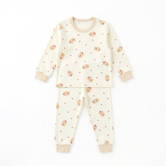 BabyRabbit Capybara Long Sleeve Set