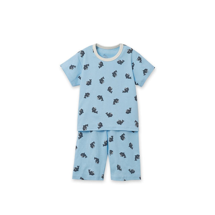 BabyRabbit Dolphin Short Sleeve & Crop Pants Set
