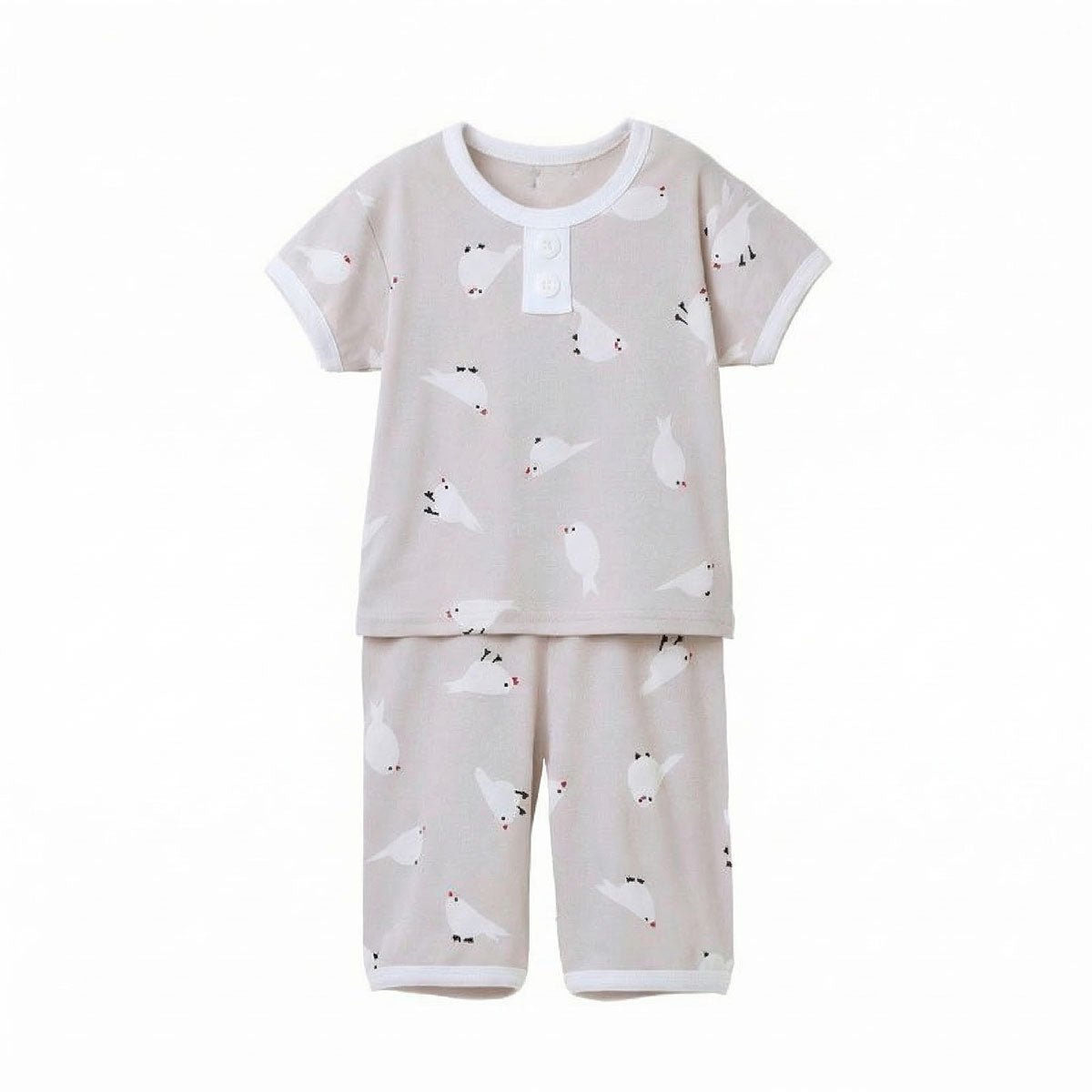 BabyRabbit Little Bird Short Sleeve & Crop Pants Set - Onzenna