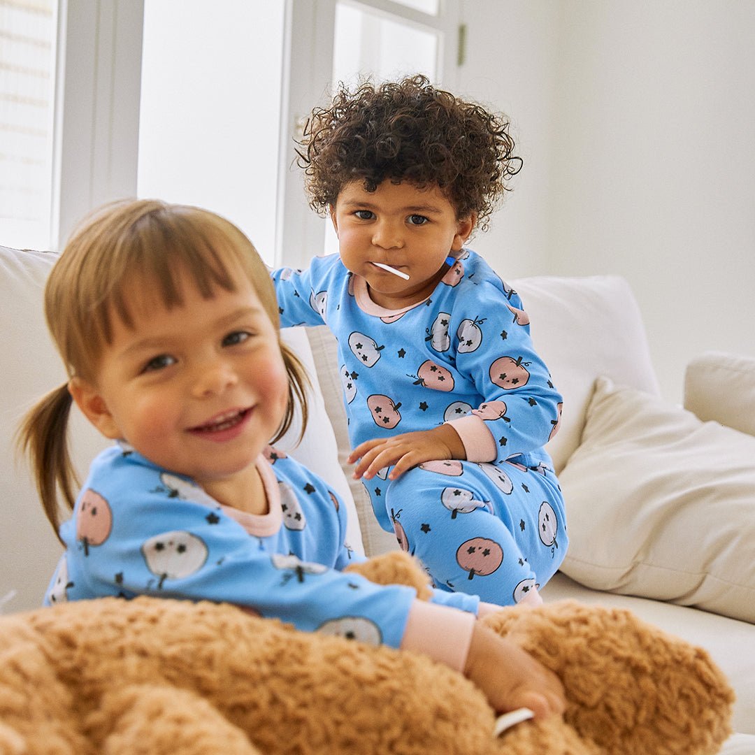 BabyRabbit Pumpkin Star Long Sleeve set - Zezebaebae