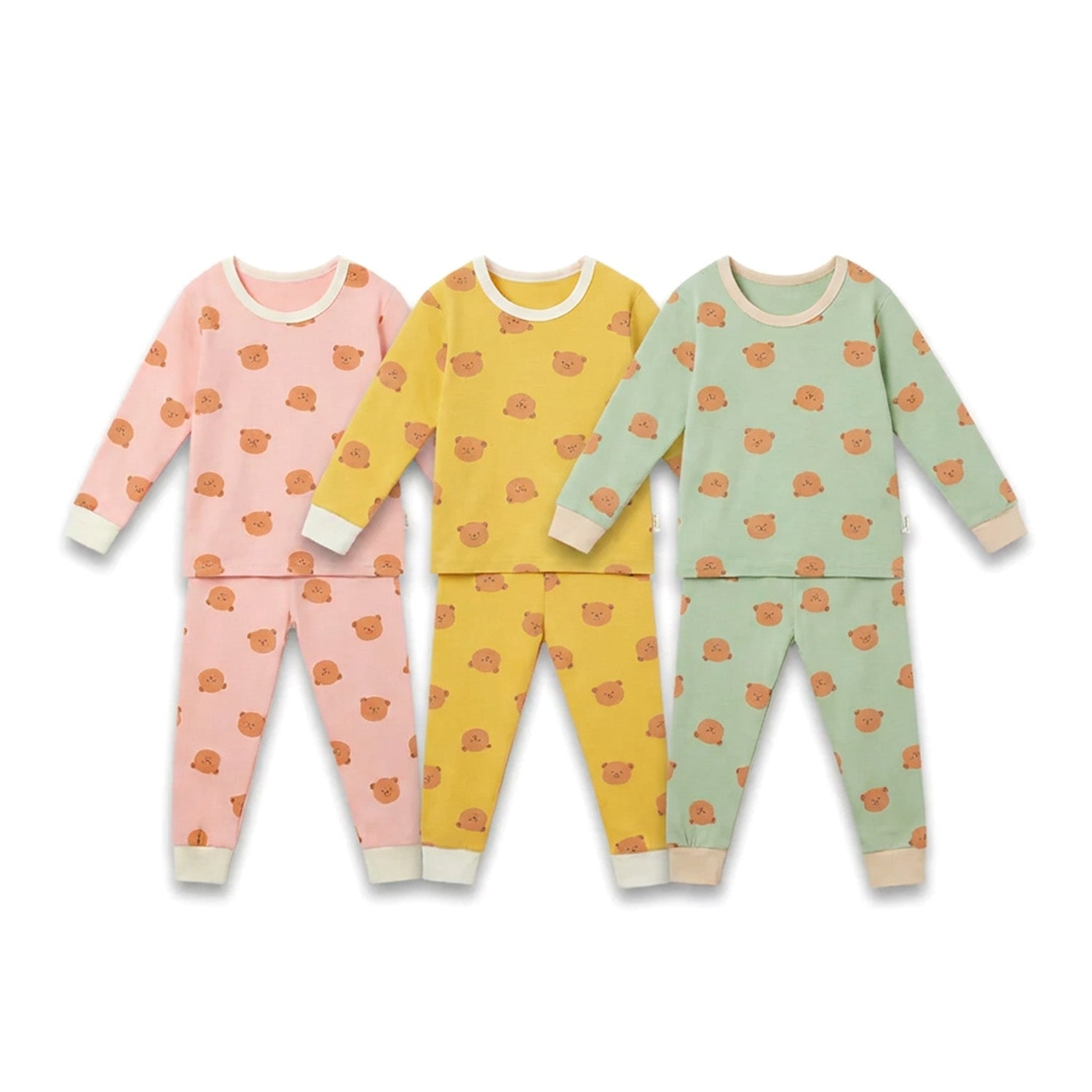 BabyRabbit Teddy Bear Long Sleeve Set - Zezebaebae