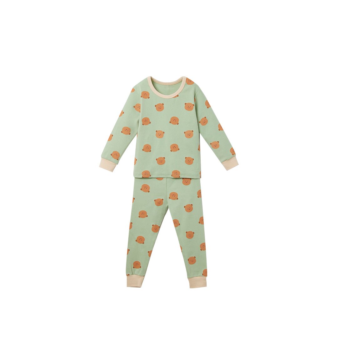 BabyRabbit Teddy Bear Long Sleeve Set - Zezebaebae