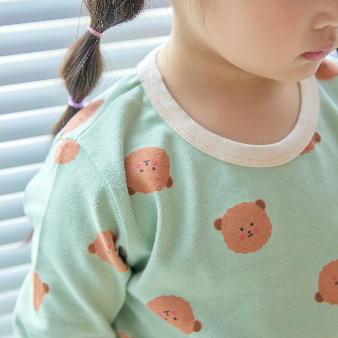 BabyRabbit Teddy Bear Long Sleeve Set - Zezebaebae