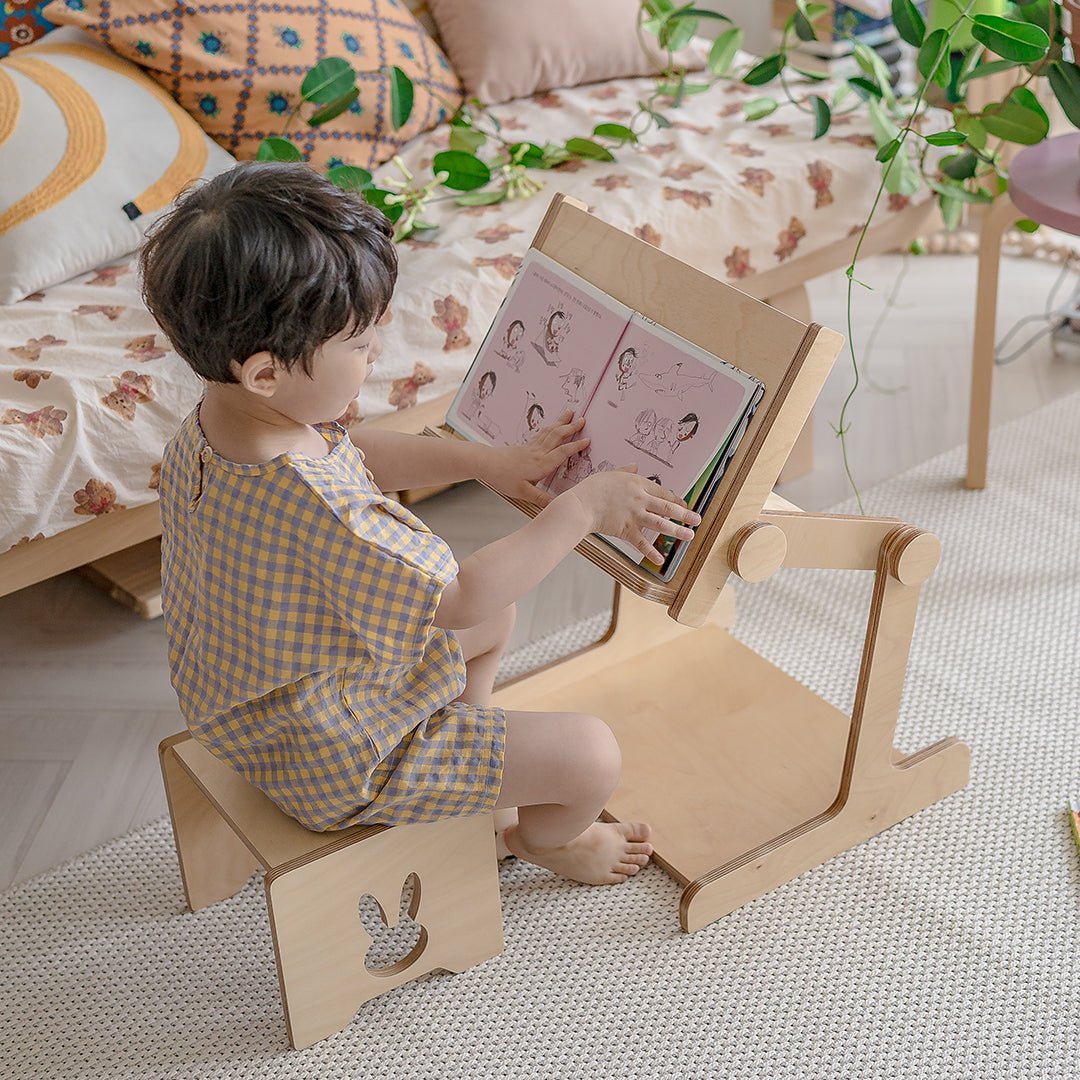 Comme moi Adjustable Book Stand - Zezebaebae