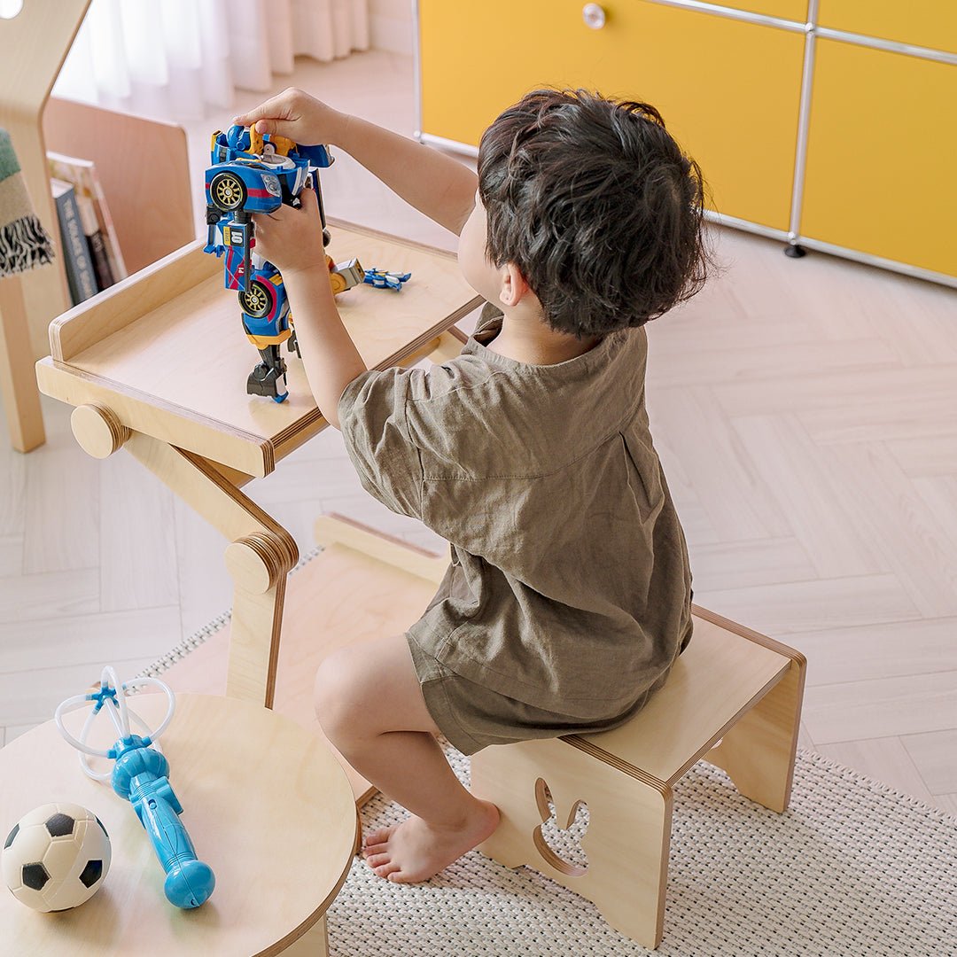 Comme moi Book Stand & Stool Bundle - Zezebaebae