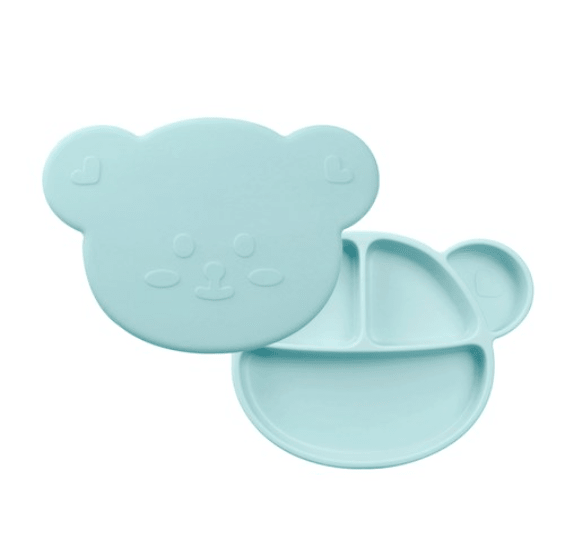 Grosmimi Little Silicone Suction Food Plate - Onzenna