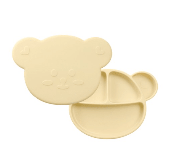 Grosmimi Little Silicone Suction Food Plate - Onzenna