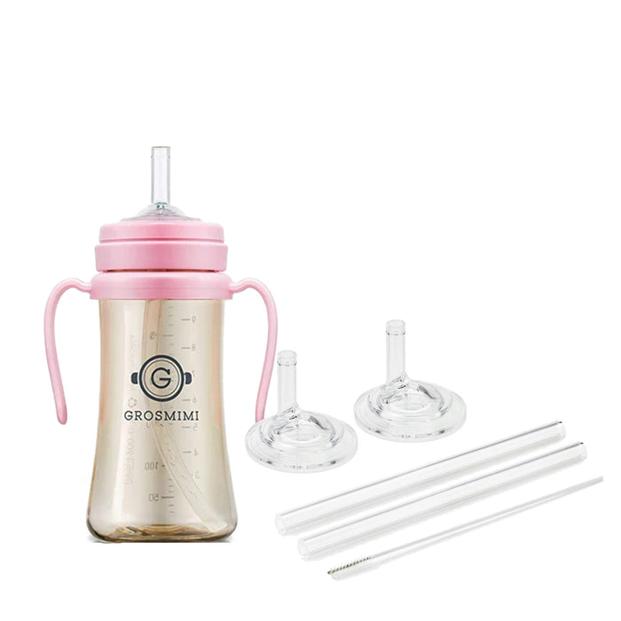 Grosmimi PPSU & Stage 2 Straw Replacement kit Bundle