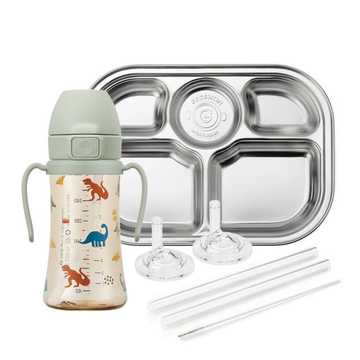 GROSMIMI SOLID GROWTH BUNDLE WITH STAGE 2 STRAW